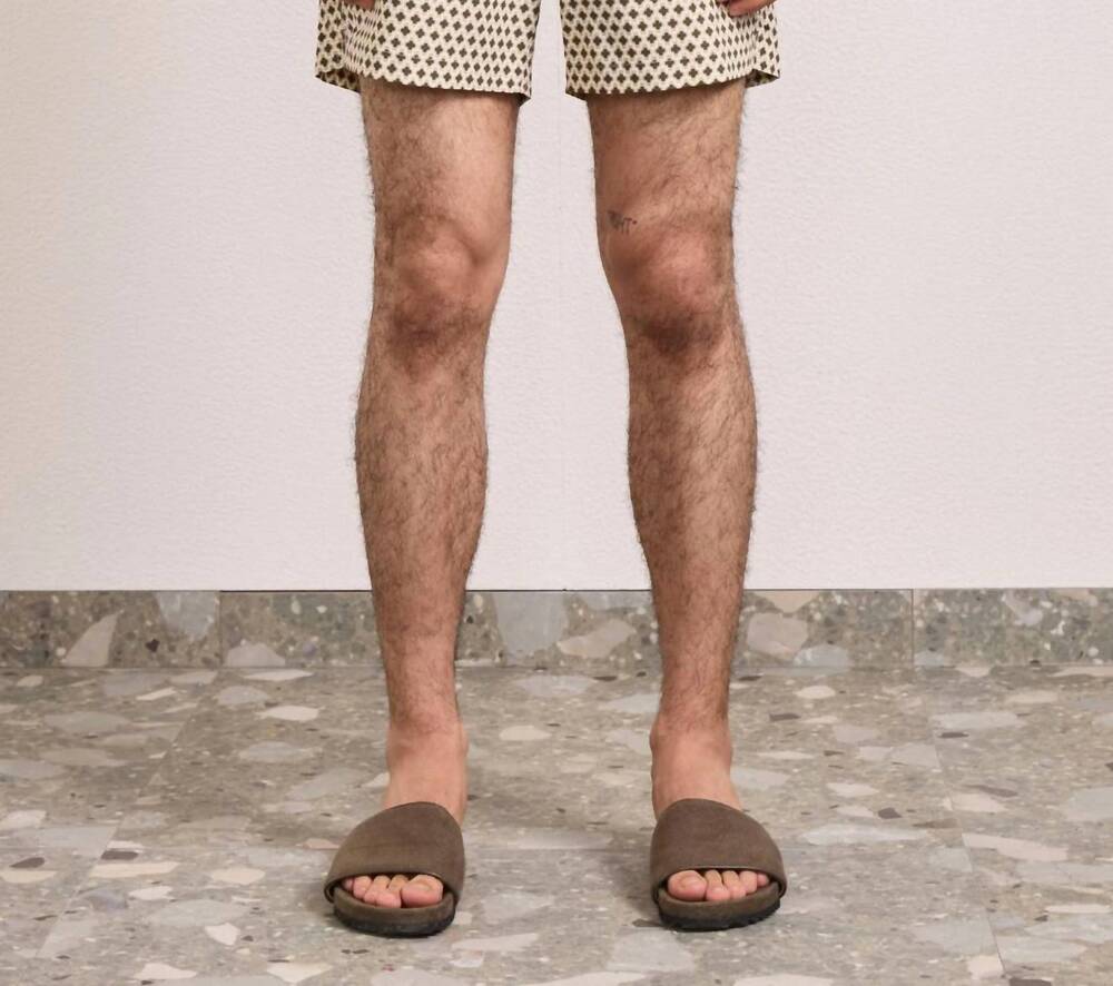 NEW FRESCOBAL CARIOCA ipanema porto classic swim short in dried moss/seawood